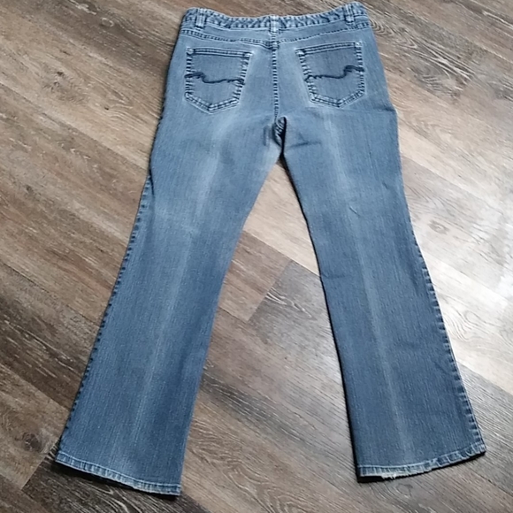 Nicole Miller Tribeca Mid Rise Straight Jean Sz 10 - Picture 7 of 7